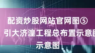 配资炒股网站官网图⑤：引大济湟工程总布置示意图